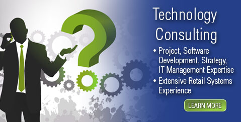 Technology Consulting, Project management, Program Management, Software Development, Retail Industry consulting, IT Management consulting